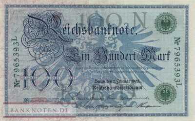 Germany - 100  Mark (#DEU-067_AU)
