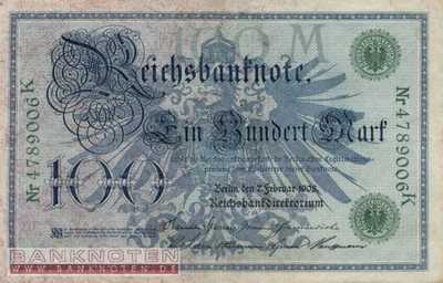 Germany - 100  Mark (#DEU-067_VF)