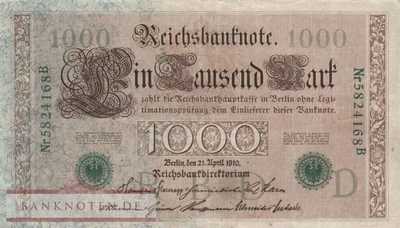 Deutschland - 1.000  Mark (#DEU-069b_VF)