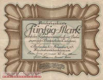 Deutschland - 50  Mark (#DEU-070c_F)