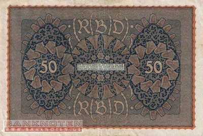 Deutschland - 50  Mark (#DEU-071a_VF)