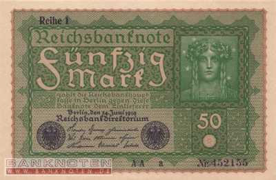 Deutschland - 50  Mark (#DEU-071a_UNC)