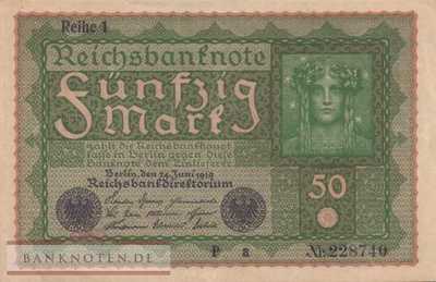 Deutschland - 50  Mark (#DEU-071a_AU)