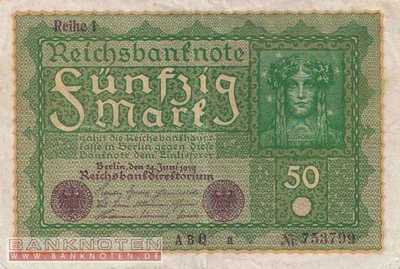 Deutschland - 50  Mark (#DEU-071a_VF)