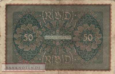 Deutschland - 50  Mark (#DEU-071b_F)