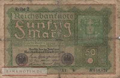 Germany - 50  Mark (#DEU-071b_VG)