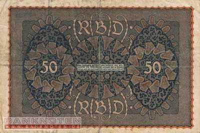Germany - 50  Mark (#DEU-071d_VF)