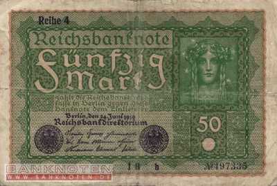 Deutschland - 50  Mark (#DEU-071d_F)