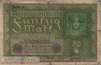 Deutschland - 50  Mark (#DEU-071d_VG)