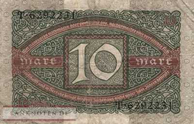 Germany - 10  Mark (#DEU-073a_F)