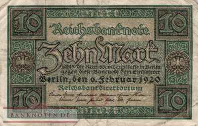 Deutschland - 10  Mark (#DEU-073a_F)