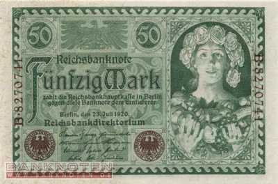 Deutschland - 50  Mark (#DEU-074_AU)