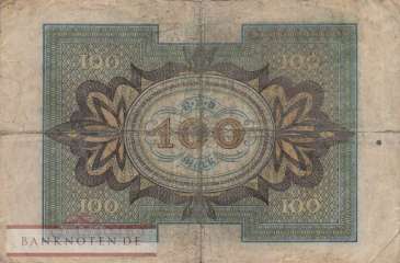 Germany - 100  Mark (#DEU-075a_VG)