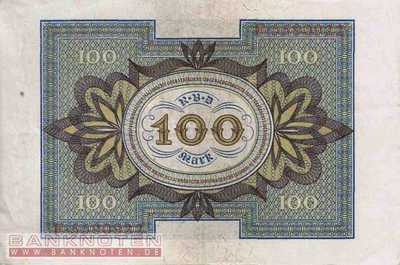 Deutschland - 100  Mark (#DEU-075a_XF)