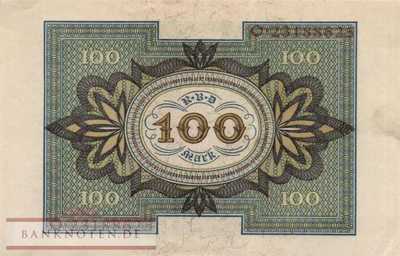 Deutschland - 100  Mark (#DEU-075b_AU)