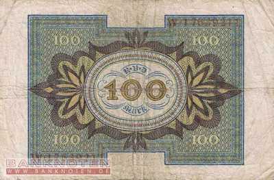 Germany - 100  Mark (#DEU-075b_F)