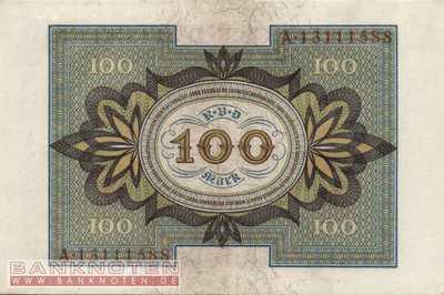 Deutschland - 100  Mark (#DEU-075b_XF)