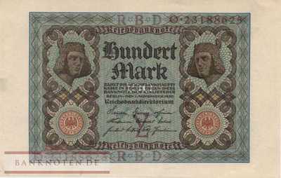 Deutschland - 100  Mark (#DEU-075b_AU)