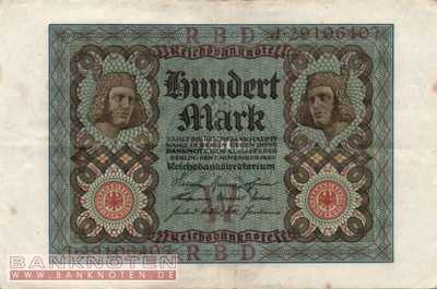 Germany - 100  Mark (#DEU-075b_VF)