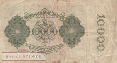 Germany - 10.000  Mark (#DEU-078b_VG)