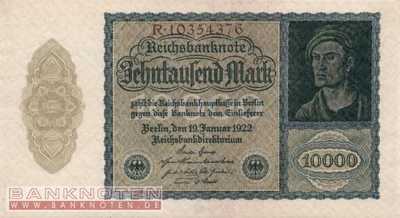 Germany - 10.000  Mark (#DEU-078b_UNC)