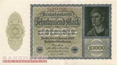 Germany - 10.000  Mark (#DEU-078d_UNC)