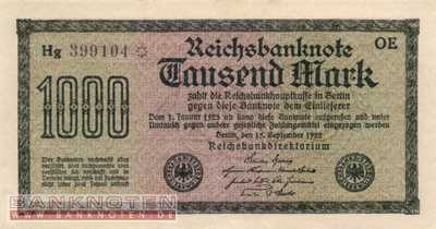 Deutschland - 1.000  Mark (#DEU-084c_XF)