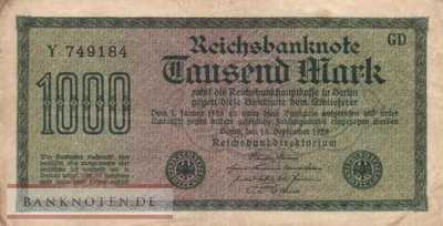 Germany - 1.000  Mark (#DEU-084k_F)