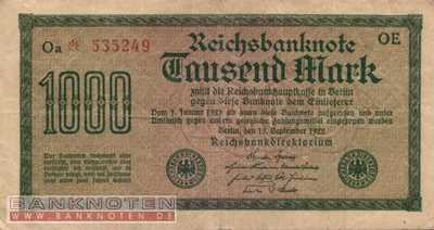 Deutschland - 1.000  Mark (#DEU-085_F)