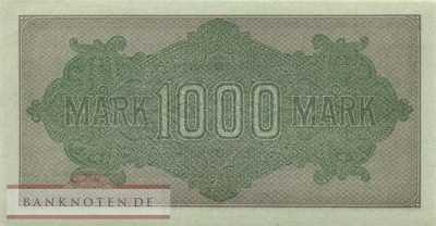 Deutschland - 1.000  Mark - Fehldruck Rcichsbanknote (#DEU-086b-Fa_UNC)