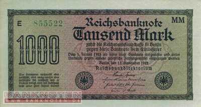 Germany - 1.000  Mark (#DEU-086b_UNC)