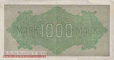 Deutschland - 1.000  Mark (#DEU-086d_XF)