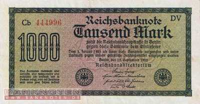 Deutschland - 1.000  Mark (#DEU-086d_AU)
