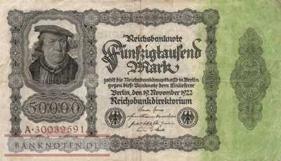 Deutschland - 50.000  Mark (#DEU-090a_F)