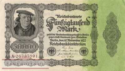 Germany - 50.000  Mark (#DEU-090a_VF)