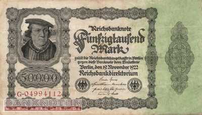 Germany - 50.000  Mark (#DEU-090b_VF)