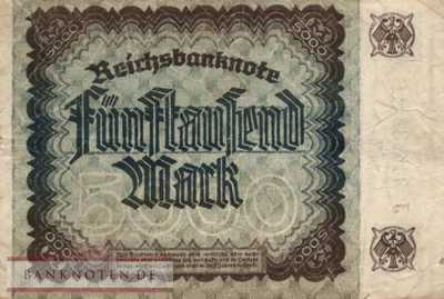 Germany - 5.000  Mark (#DEU-091a_F)