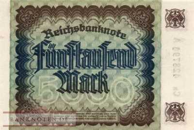 Germany - 5.000  Mark (#DEU-091d_AU)