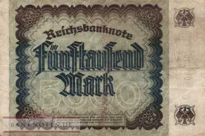 Germany - 5.000  Mark (#DEU-091f_F)