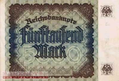 Germany - 5.000  Mark (#DEU-091f_XF)