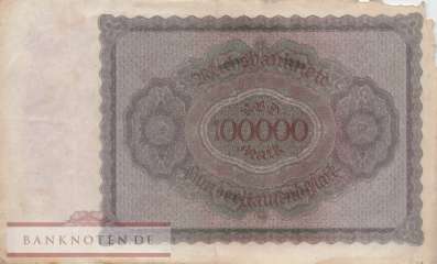 Germany - 100.000  Mark (#DEU-093a_G)