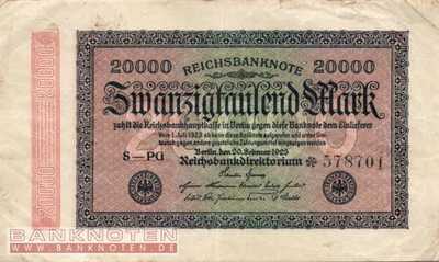 Deutschland - 20.000  Mark (#DEU-095a_F)