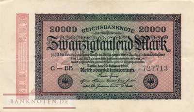 Germany - 20.000  Mark (#DEU-095c_XF)