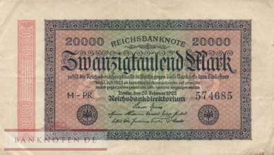 Deutschland - 20.000  Mark (#DEU-095d_F)
