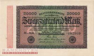 Germany - 20.000  Mark (#DEU-095f_AU)