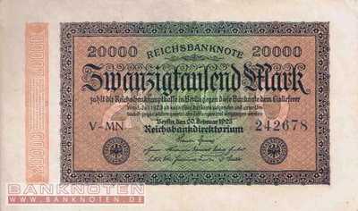 Germany - 20.000  Mark (#DEU-095f_XF)