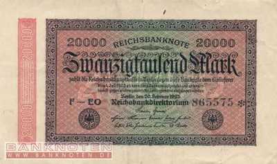 Deutschland - 20.000  Mark (#DEU-095i_VF)