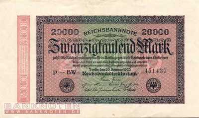 Germany - 20.000  Mark (#DEU-095i_XF)