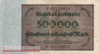 Germany - 500.000  Mark (#DEU-099b_F)