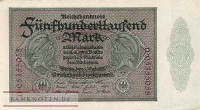 Germany - 500.000  Mark (#DEU-099b_XF)